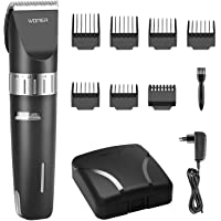 WONER Maquina Cortar Pelo Inalámbrico Cortapelos Hombres Profesional Recargable Electrico Cuchillas Cerámica Recortador…
